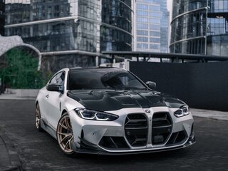 2023 BMW M4 Competition Package G82/G83, чёрный, 9000000 рублей, вид 3
