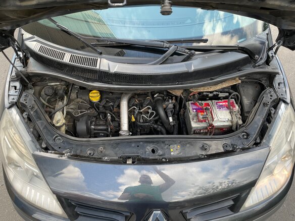 2007 Renault Scenic II Рестайлинг, чёрный - вид 5