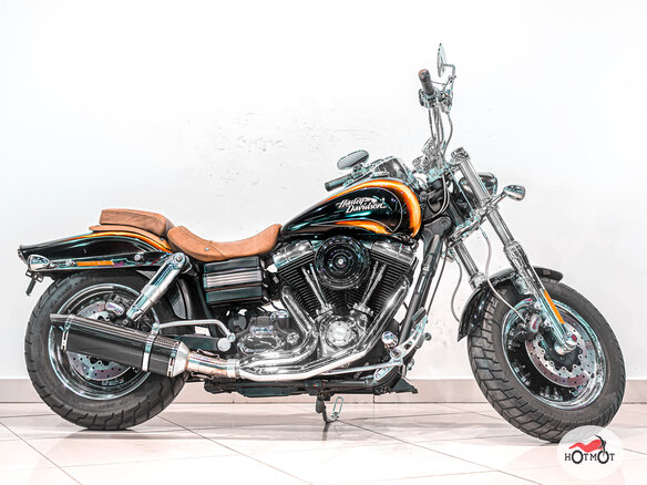2010 Harley-Davidson Fat Bob, чёрный - вид 2