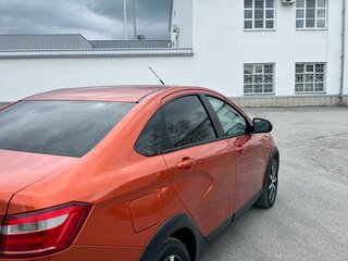 2018 Lada (ВАЗ) Vesta I, оранжевый, 800000 рублей, вид 3