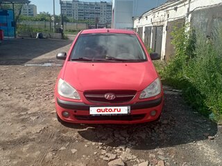 2008 Hyundai Getz I Рестайлинг, красный, 460000 рублей, вид 2
