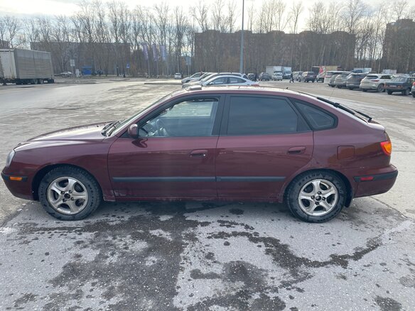 2002 Hyundai Elantra III (XD), красный, 340000 рублей - вид 1