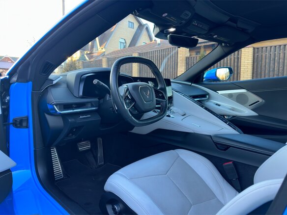 2020 Chevrolet Corvette Stingray C8, синий, 10200000 рублей - вид 12