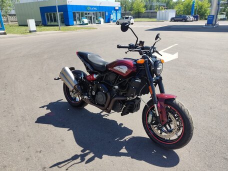 2023 Indian FTR 1200, пурпурный, 1090000 рублей, вид 5
