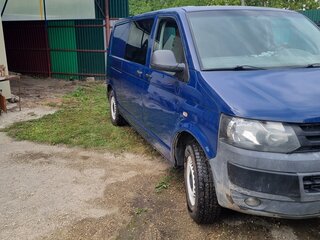 2010 Volkswagen Transporter T5 Рестайлинг, синий, 1299990 рублей, вид 2