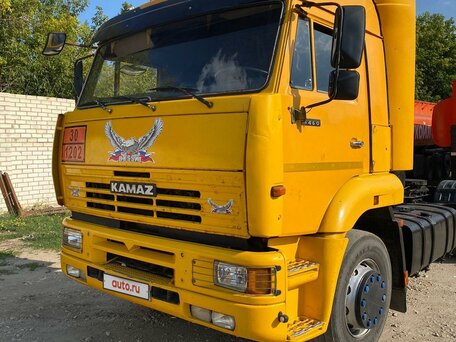 2009 КамАЗ 5460, жёлтый, 1150000 рублей, вид 1