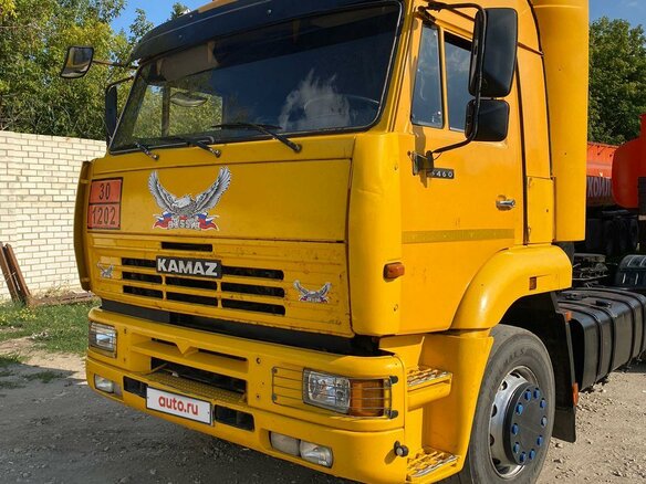 2009 КамАЗ 5460, жёлтый, 1150000 рублей