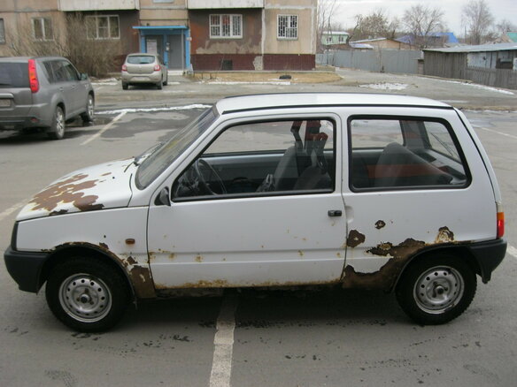 2001 Lada (ВАЗ) 1111 Ока КамАЗ, белый, 60000 рублей - вид 9