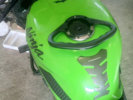 2002 Kawasaki ZX-7 Ninja, зелёный, 230000 рублей, вид 5