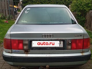 1992 Audi 100 IV (C4), голубой, 150000 рублей, вид 2