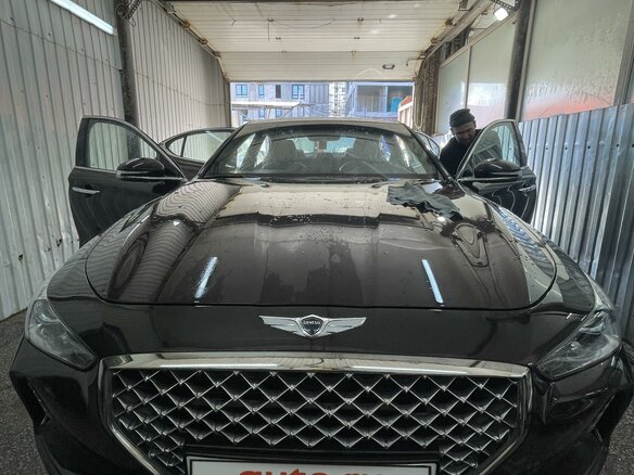 2019 Genesis G70 I, коричневый, 2625000 рублей - вид 13