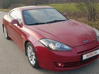 2007 Hyundai Coupe II (GK) Рестайлинг, красный, 700000 рублей, вид 5