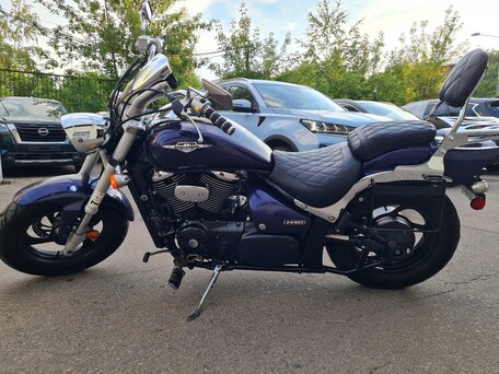 2007 Suzuki Boulevard M50, синий, 450000 рублей, вид 3