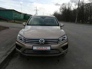 2015 Volkswagen Touareg II Рестайлинг, бежевый, 3250000 рублей, вид 1