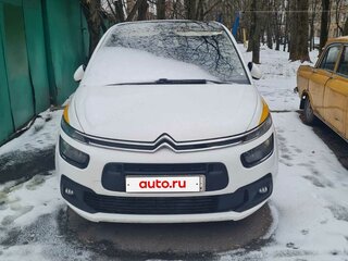 2017 Citroen C4 Picasso Grand II Рестайлинг, белый, 1000000 рублей, вид 2