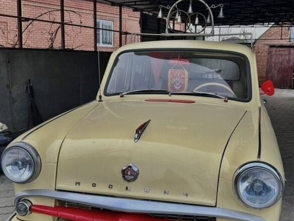 1963 Москвич 407, бежевый, 600000 рублей - вид 4