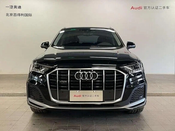 2023 Audi Q7 55 TFSI II (4M) Рестайлинг, чёрный, 8900000 рублей - вид 1