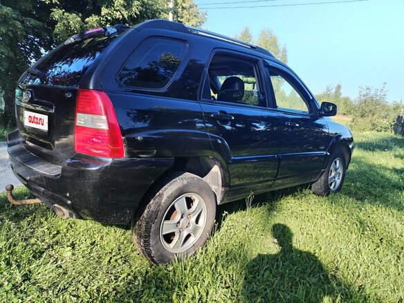 2007 Kia Sportage II, чёрный - вид 5