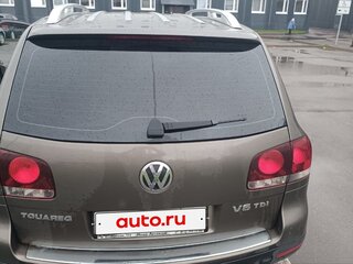 2007 Volkswagen Touareg I Рестайлинг, коричневый, 1000000 рублей, вид 3