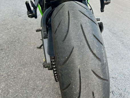 2011 Kawasaki ZX-10R Ninja, зелёный, 890000 рублей, вид 5