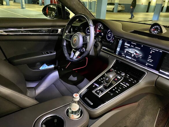 2017 Porsche Panamera Turbo Executive II, серый, 10800000 рублей - вид 11