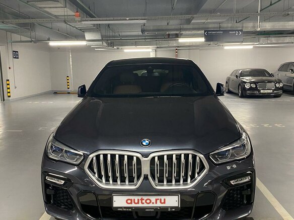 2020 BMW X6 30d III (G06), серебристый
