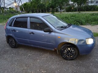 2007 Lada (ВАЗ) Kalina I, голубой, 165000 рублей, вид 3