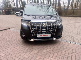 2019 Toyota Alphard III Рестайлинг, чёрный, 6950000 рублей, вид 1