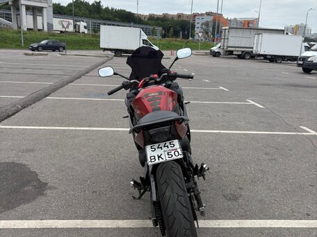 2011 Yamaha XJ6 (FZ6R), красный, 425000 рублей, вид 5