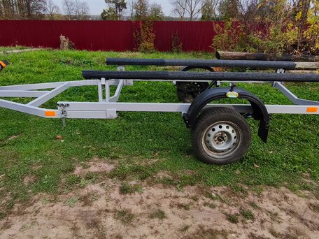 2026 GTS Trailer 71491, серый, 70000 рублей, вид 3