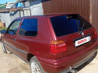 1996 Volkswagen Golf III, красный, 165000 рублей, вид 3