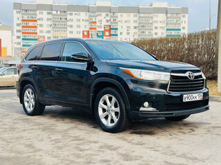 2014 Toyota Highlander III (XU50), чёрный, 3100000 рублей, вид 2