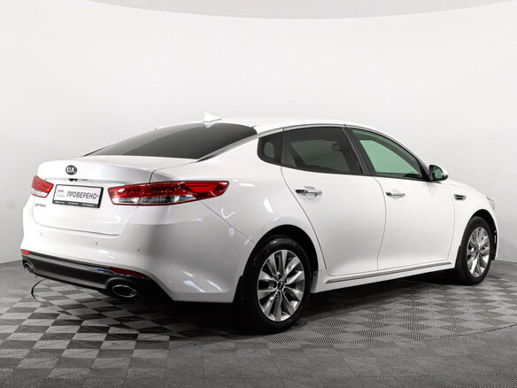 2017 Kia Optima IV, белый - вид 4