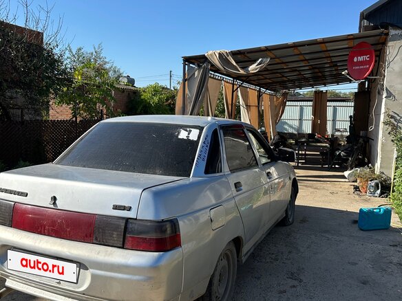 2004 Lada (ВАЗ) 2110, серебристый, 70000 рублей - вид 5