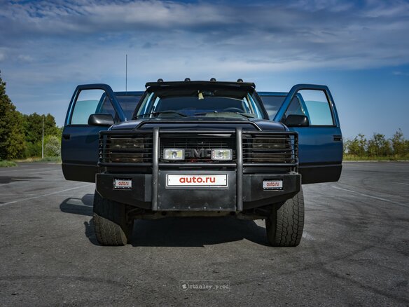 1994 GMC Suburban, синий - вид 9