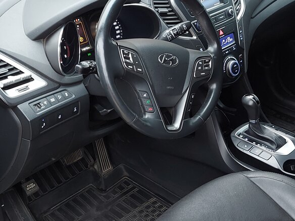 2015 Hyundai Santa Fe III Рестайлинг, чёрный, 1950000 рублей - вид 12
