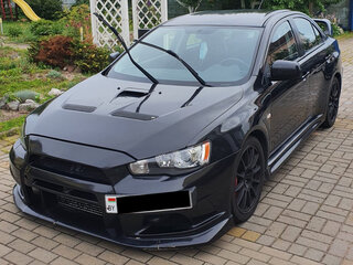 2012 Mitsubishi Lancer Evolution X, чёрный, 1555000 рублей, вид 4