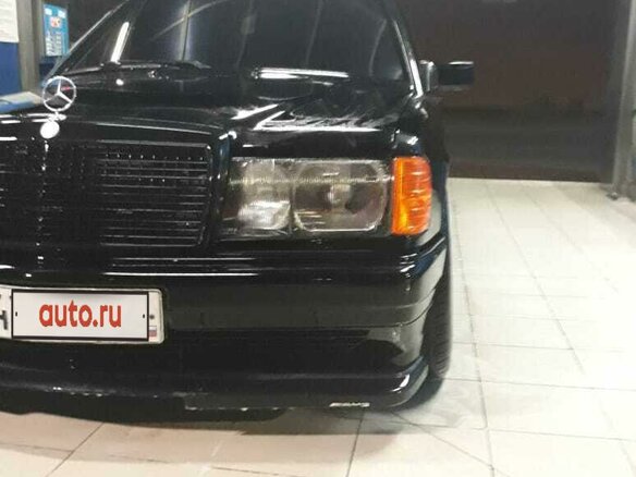 1984 Mercedes-Benz 190 (W201), чёрный, 1100000 рублей - вид 6