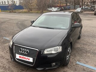 2009 Audi A3 II (8P) Рестайлинг 2, чёрный, 800000 рублей, вид 4