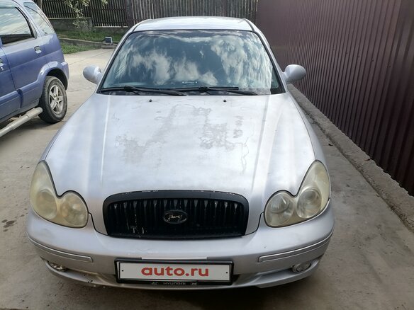 2002 Hyundai Sonata IV (EF) Рестайлинг, серебристый, 400000 рублей