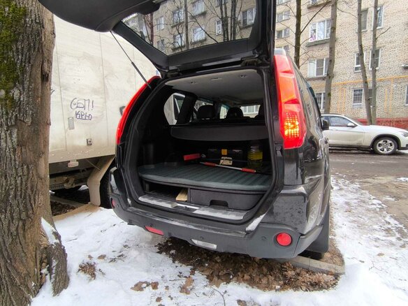 2010 Nissan X-Trail II, чёрный, 1100000 рублей - вид 5