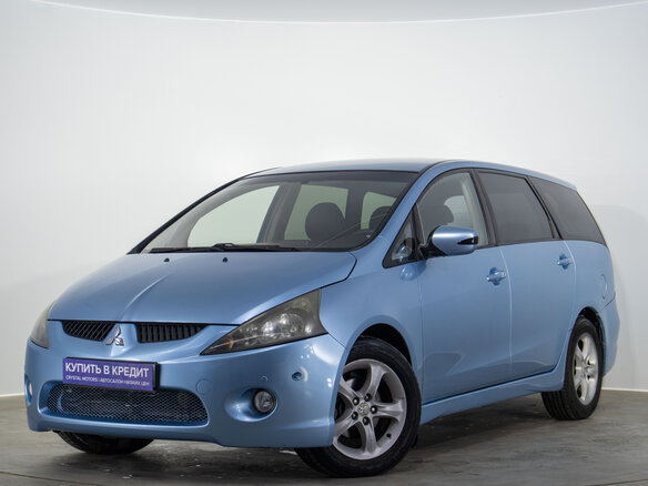 2004 Mitsubishi Grandis I, голубой - вид 2