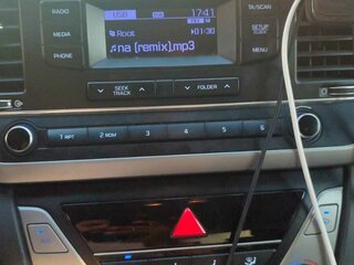 2018 Hyundai Elantra VI (AD), белый, 1100000 рублей, вид 2