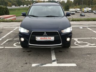 2011 Mitsubishi Outlander II Рестайлинг, синий, 1180000 рублей, вид 1