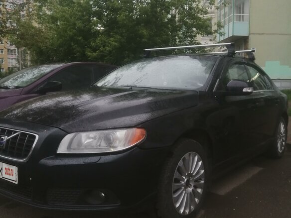 2007 Volvo S80 II, чёрный, 650000 рублей