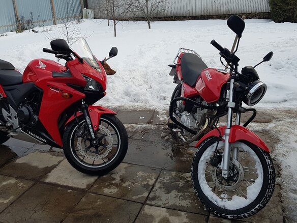 2014 Honda CBR 400R, красный, 500000 рублей - вид 2