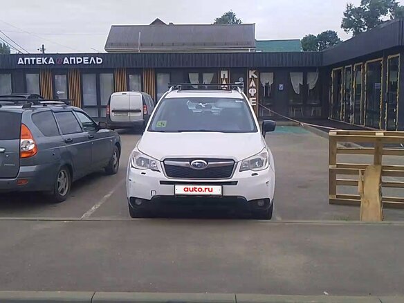 2013 Subaru Forester IV, белый, 1450000 рублей - вид 3