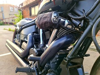 2005 Yamaha XV 1700 Warrior, чёрный, 1499999 рублей, вид 3