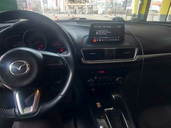 2016 Mazda 3 III (BM), чёрный, 1400000 рублей - вид 4