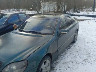 1998 Mercedes-Benz S-Класс 320 IV (W220), зелёный, 600000 рублей, вид 1